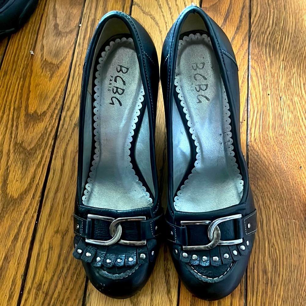 Black BCBG 7.5 Women Shoes